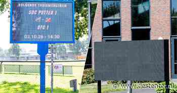 Scherm van SDC Putten mag al jaren, maar scherm van kerk moet weg: dit ene verschil verklaart alles