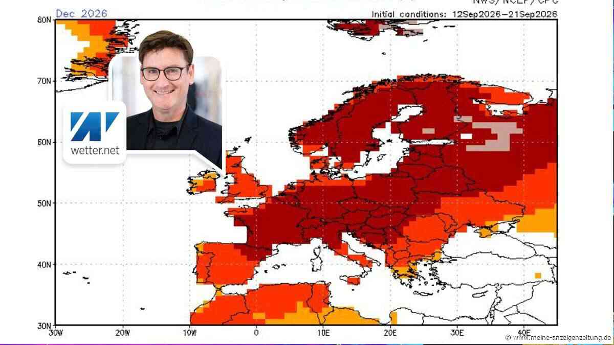Wetter-Trend zeigt schon jetzt, wie warm der Dezember wirklich werden könnte