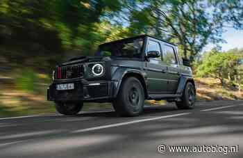 Dikste Brabus G-klasse is er nu ook als heel exclusieve cabrio!
