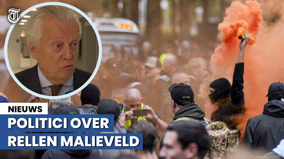 FVD over hevige rellen Malieveld: ‘Onduidelijk waar het vandaan kwam’