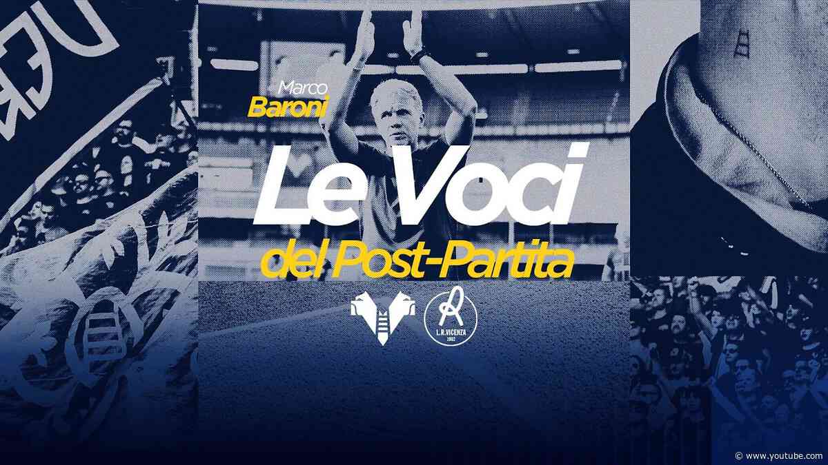 Serie BKT 2026/27 | Le voci del post partita: Marco Baroni
