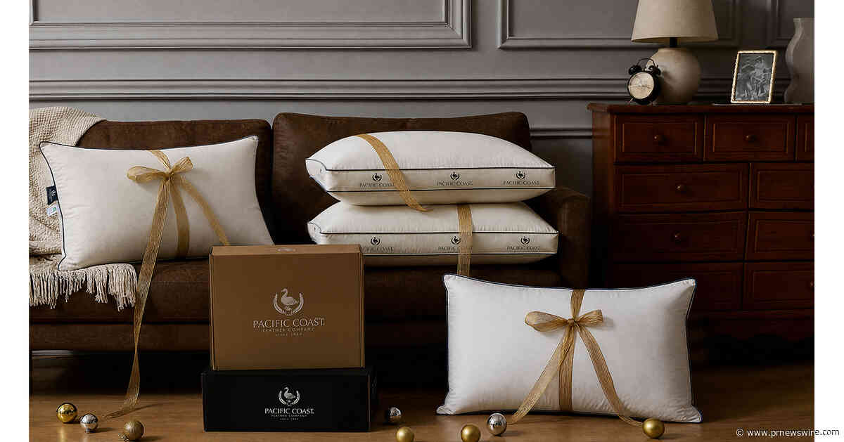 Pacific Coast Brings Hotel-Inspired Comfort Home With Three Distinct Pillow Designs