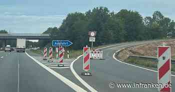 A73-Ausfahrt Buttenheim dicht: Monatelange Bauarbeiten - das ist der Zeitplan