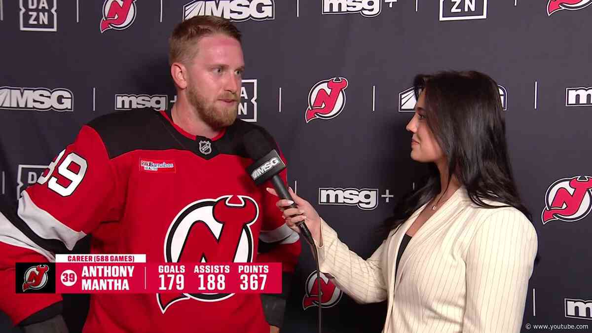 Anthony Mantha 2nd Intermission Interview