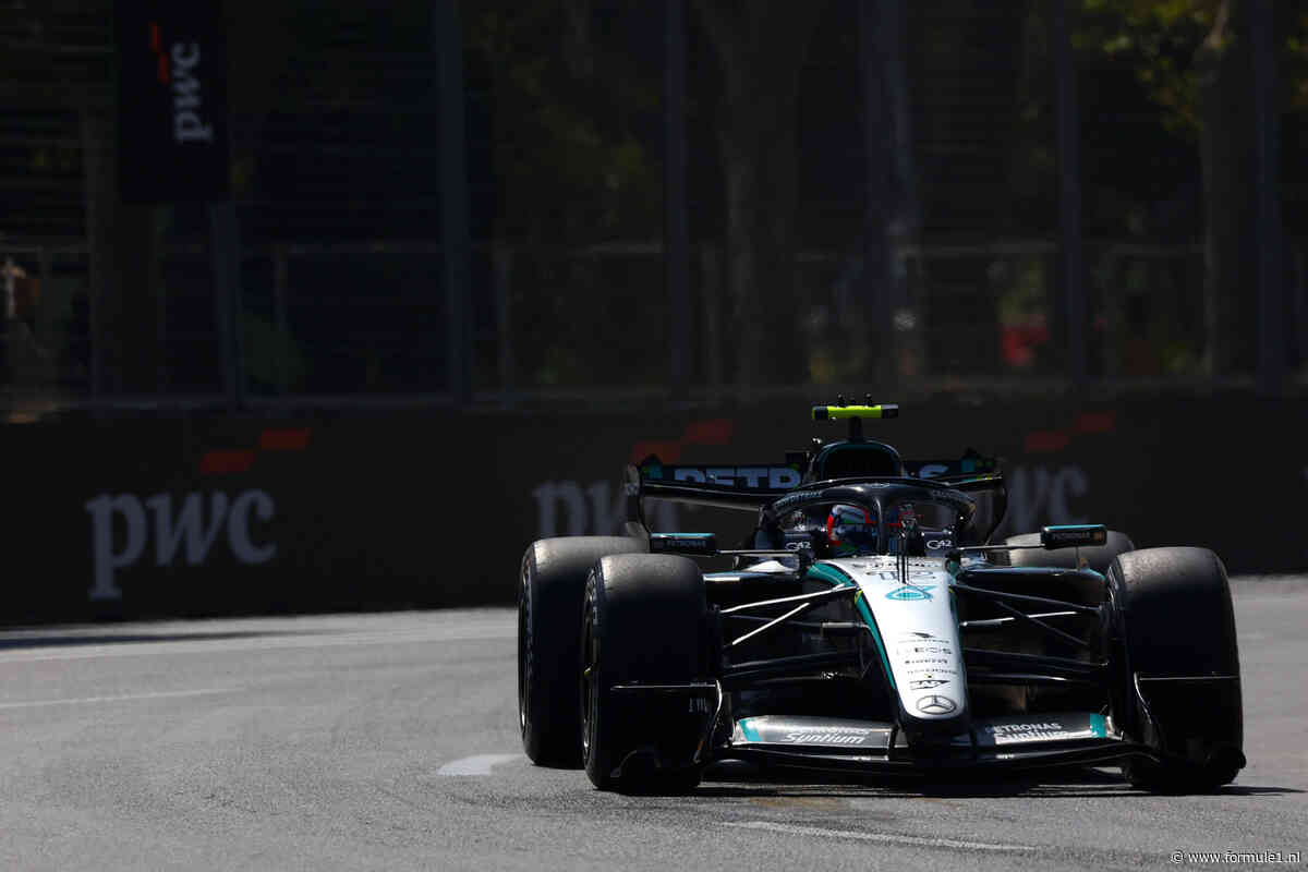 VT1 GP Azerbeidzjan: Max Verstappen begint weekend sterk in sessie met veel uitvalbeurten