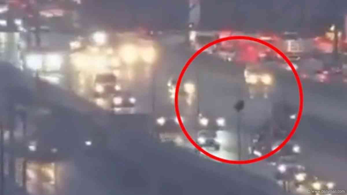 Mysterious orb caught soaring over Los Angeles during live TV report