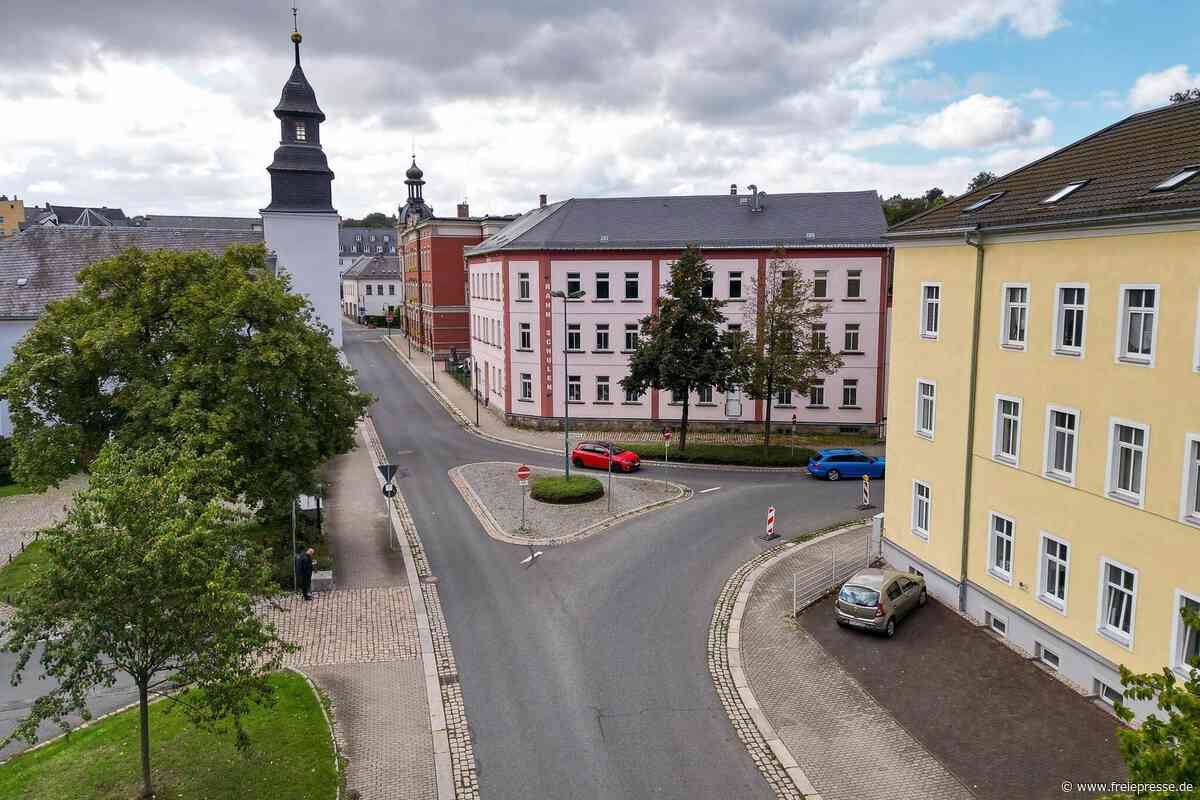 Runde Sache in Auerbach: Wo die Stadt einen Kreisel baut