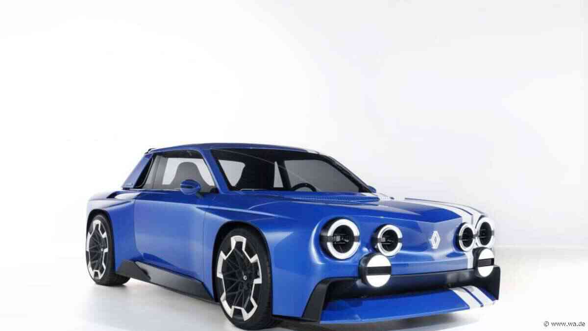 Blaue Legende unter Strom – Renault 8 Gordini Concept