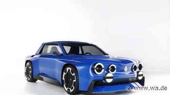 Blaue Legende unter Strom – Renault 8 Gordini Concept