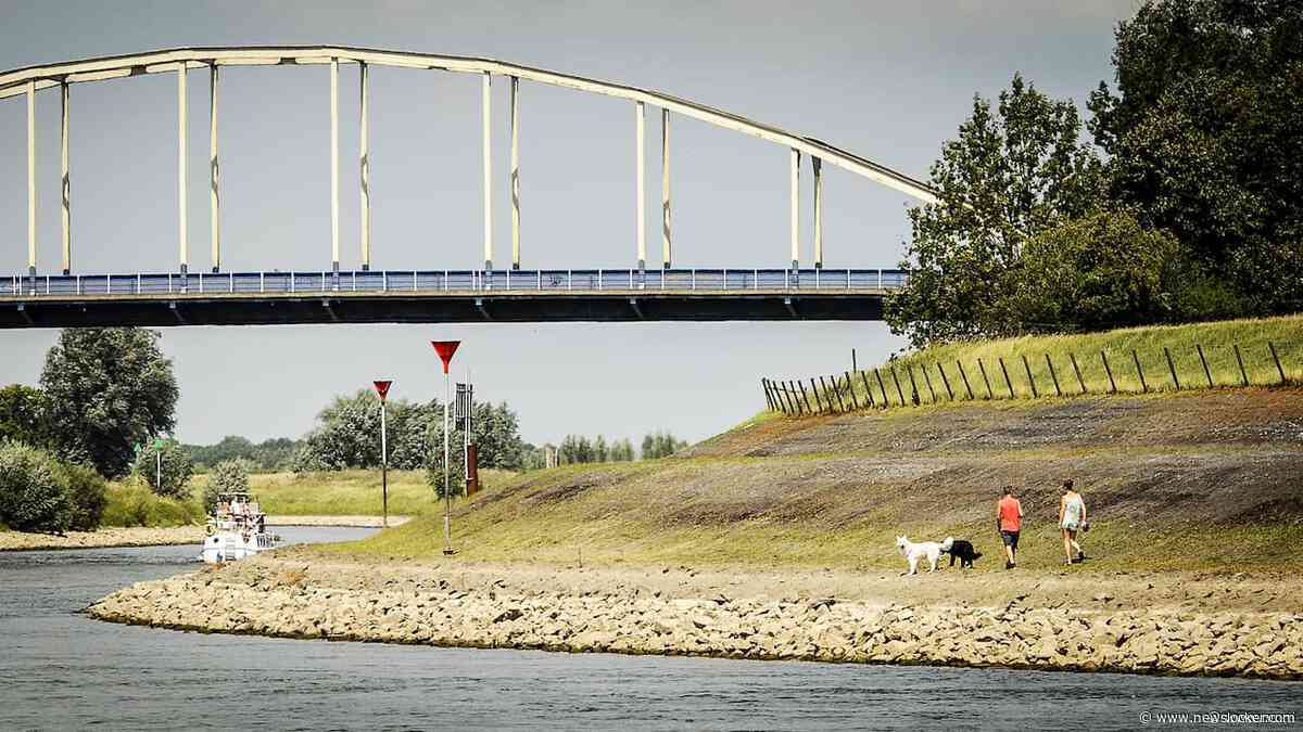 Vanaf vrijdag eenrichtingsverkeer op de IJssel vanwege lage waterstand