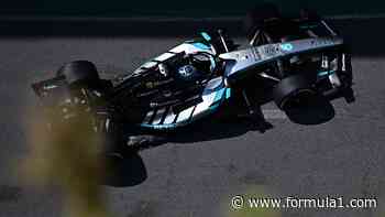 Russell fastest in Azerbaijan FP1 as Antonelli suffers issue