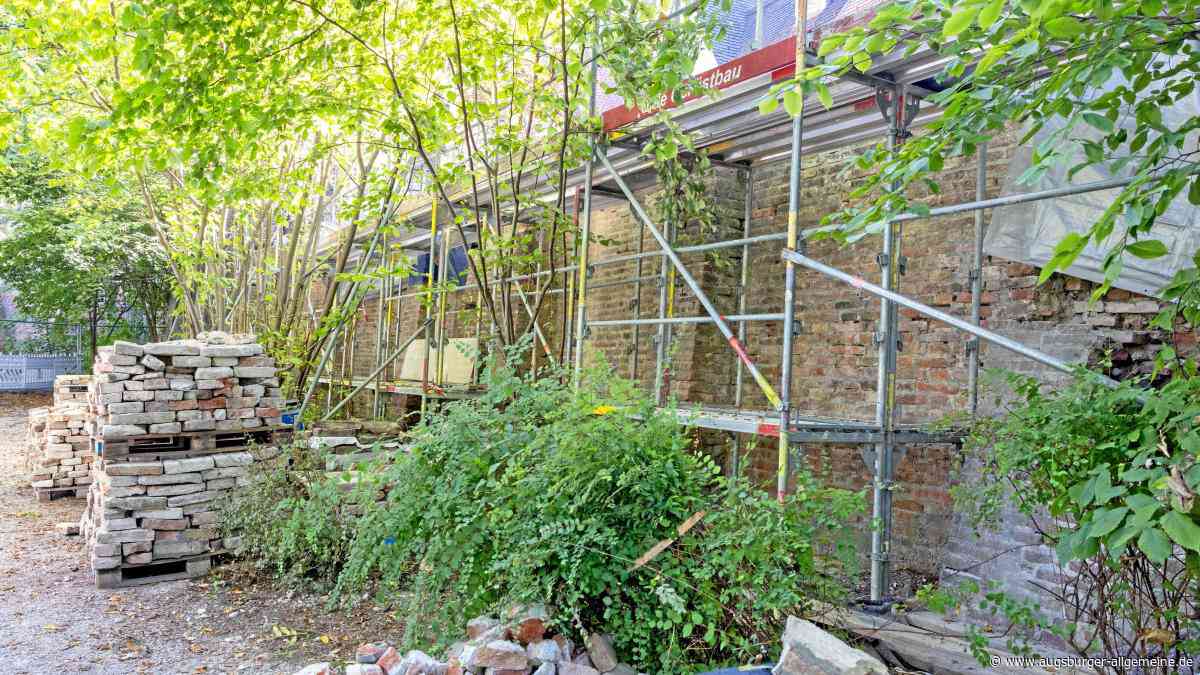 Historisch und einsturzgefährdet: Augsburgs Stadtmauer bröckelt gleich an mehreren Stellen