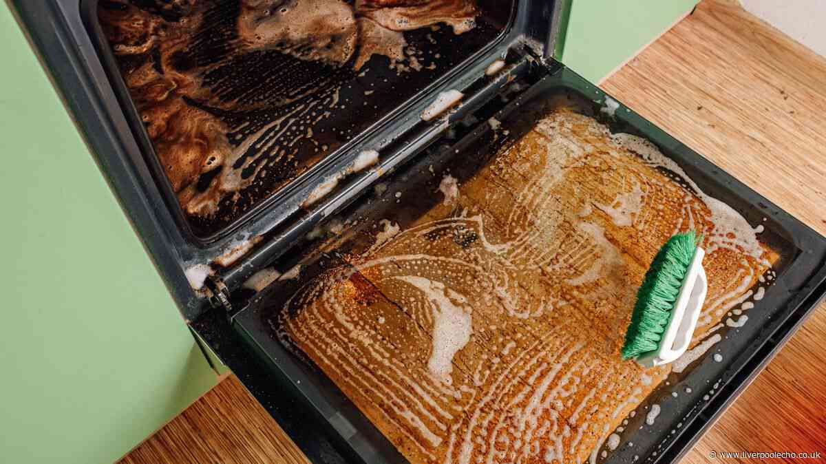 Baked-on oven grease will vanish when cleaned with 1 simple item — not baking soda or vinegar