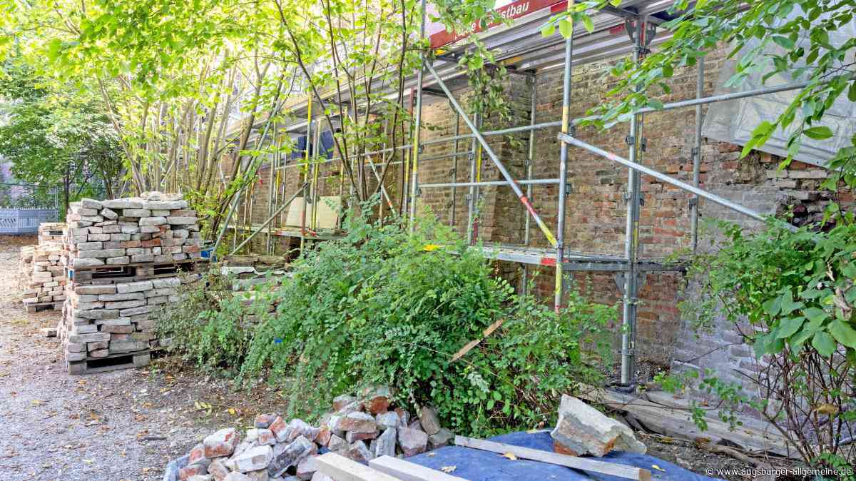 Historisch und einsturzgefährdet: Augsburgs Stadtmauer bröckelt an mehreren Stellen