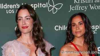Meghan Markle is enjoying a 'beautiful' reception on her UK return, her best friend claims, as 'loving' British public keep telling Duchess that she'd been 'missed'