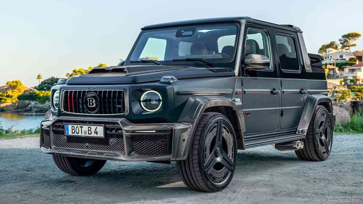 Brabus Rips The Roof Off The G 63, Creates 888 HP Cabrio