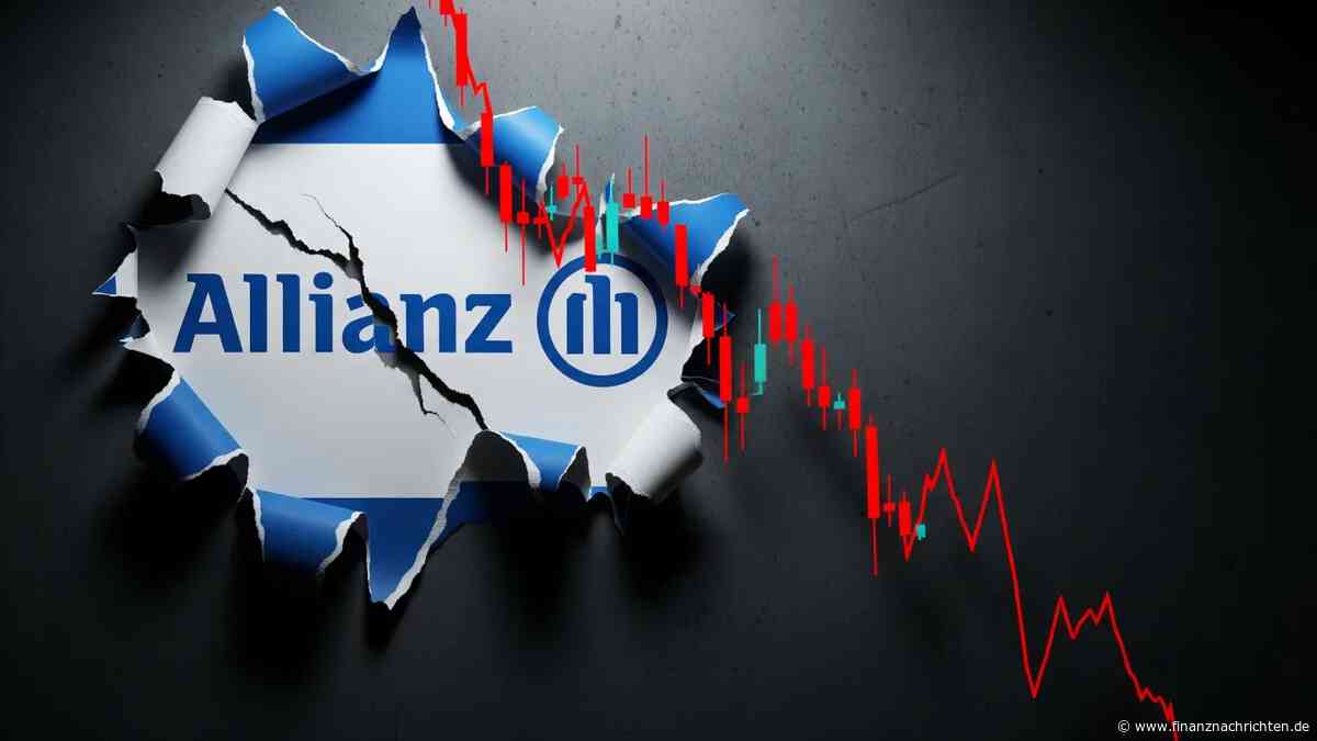 Könnte noch schlimmer kommen: Allianz-Aktie mit brutaler Entwicklung - gleich zwei Verkaufssignale auf einmal!