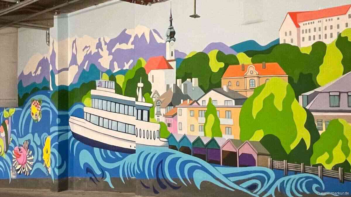 „Art Starnberg“ weiht größtes Mural der Stadt ein: 100 Quadratmeter am SMS
