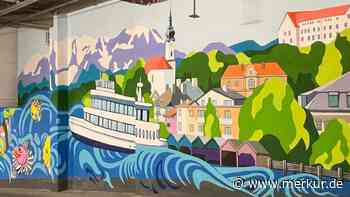 „Art Starnberg“ weiht größtes Mural der Stadt ein: 100 Quadratmeter am SMS