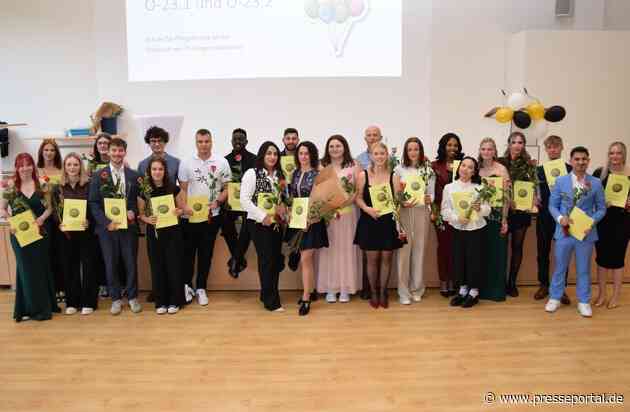 Neue Pflegefachkräfte starten am UKGM / Absolventinnen und Absolventen der Elisabeth-von-Thüringen-Akademie feiern erfolgreich bestandenes Examen - viele bleiben am Standort Marburg