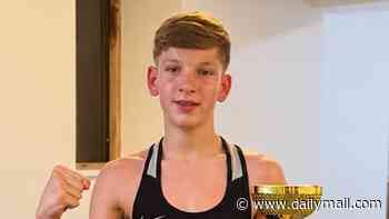 Champion boxer, 15, is left critically ill in hospital with serious brain bleed minutes after winning bout