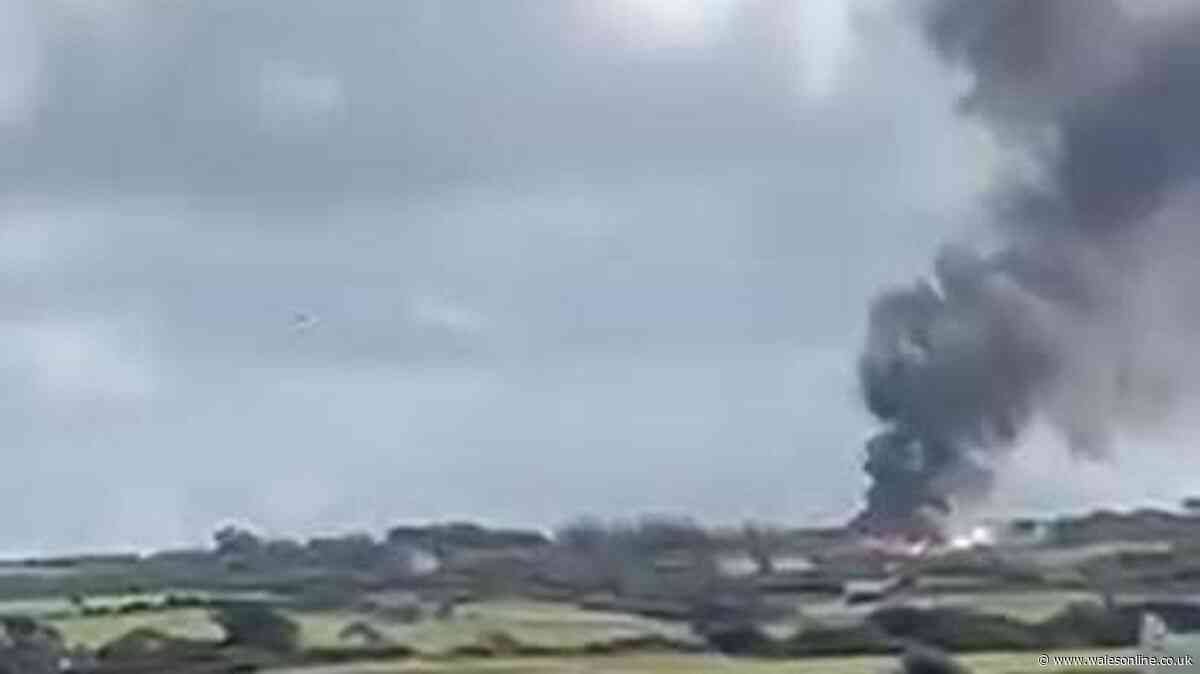 School pupils watched Anglesey RAF jet crash in horror as both pilots narrowly escape