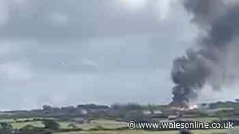 School pupils watched Anglesey RAF jet crash in horror as both pilots narrowly escape