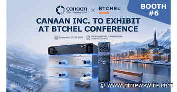 Canaan Inc. to Exhibit at BTCHEL Conference: Showcasing Hash-to-Heat Solutions from District Networks to Home Solutions