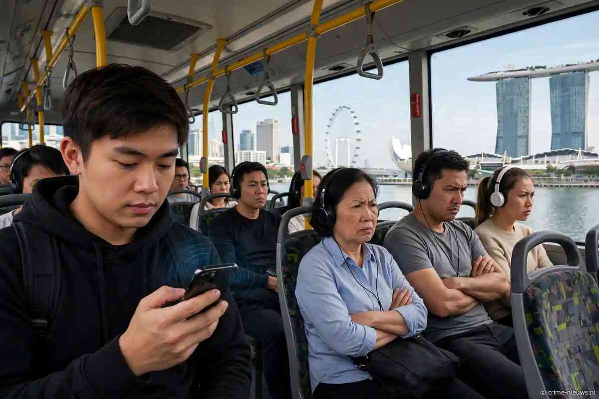 Singapore gaat harde muziek en bellen op speaker in bus bestraffen met hoge boetes