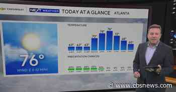 Atlanta weather: Cloudy, cool Thursday before a sunny weekend