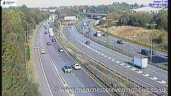 M61 traffic LIVE as motorway to shut for HOURS with massive delays after lorry fire