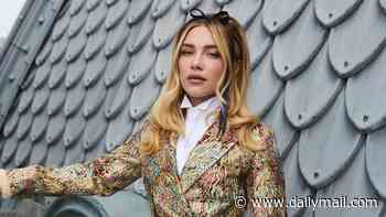 Florence Pugh commands attention in a kooky Dior blazer dress as she puts on a leggy display at East Of Eden photocall in London