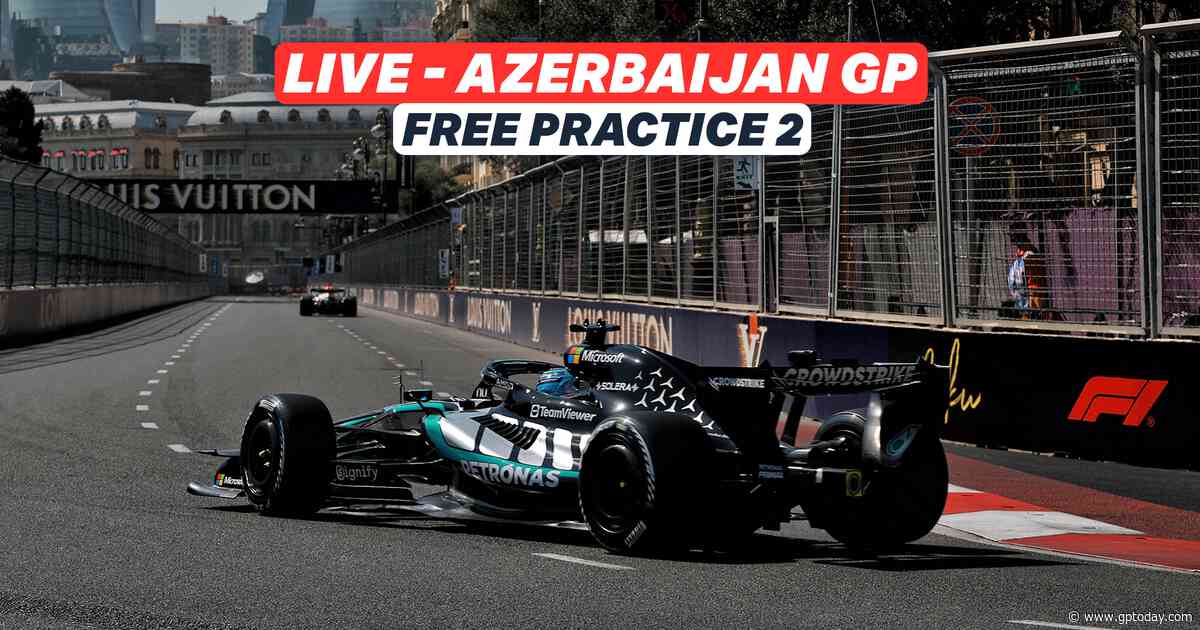 LIVE: 2026 F1 Azerbaijan Grand Prix - Baku Free Practice 2