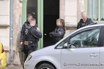 Polizeirazzia auf dem Chemnitzer Sonnenberg