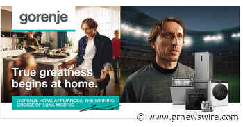 Football icon Luka Modrić joins Gorenje as brand ambassador