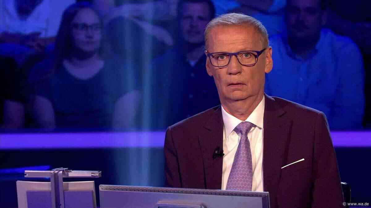 „Herr Jauch, bevor es weitergeht ...“: WWM-Moderator wird mitten in der Show unterbrochen