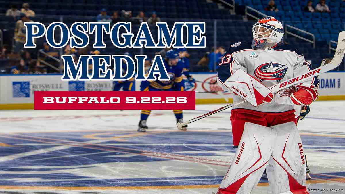 Carson Soucy, Cam Talbot & Rick Bowness Speak After the Teams 2nd Preseason Game in Buffalo