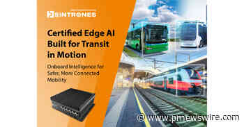 SINTRONES Demonstrates Real-Time Edge AI for Public Transit Safety and Situational Awareness at APTA EXPO 2026