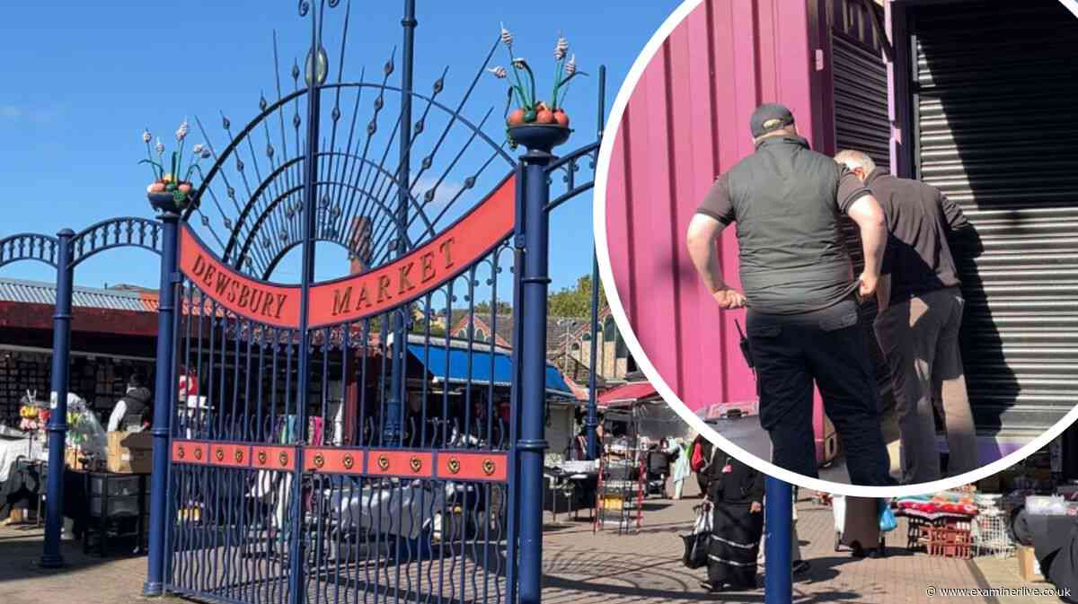 Tearful traders 'devastated' as Dewsbury Market closes doors for final time