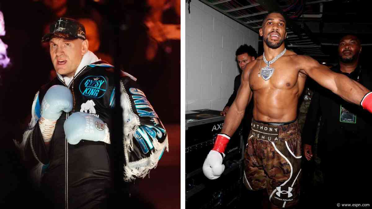 Tyson Fury vs. Anthony Joshua timeline: The near-misses before fight finally agreed