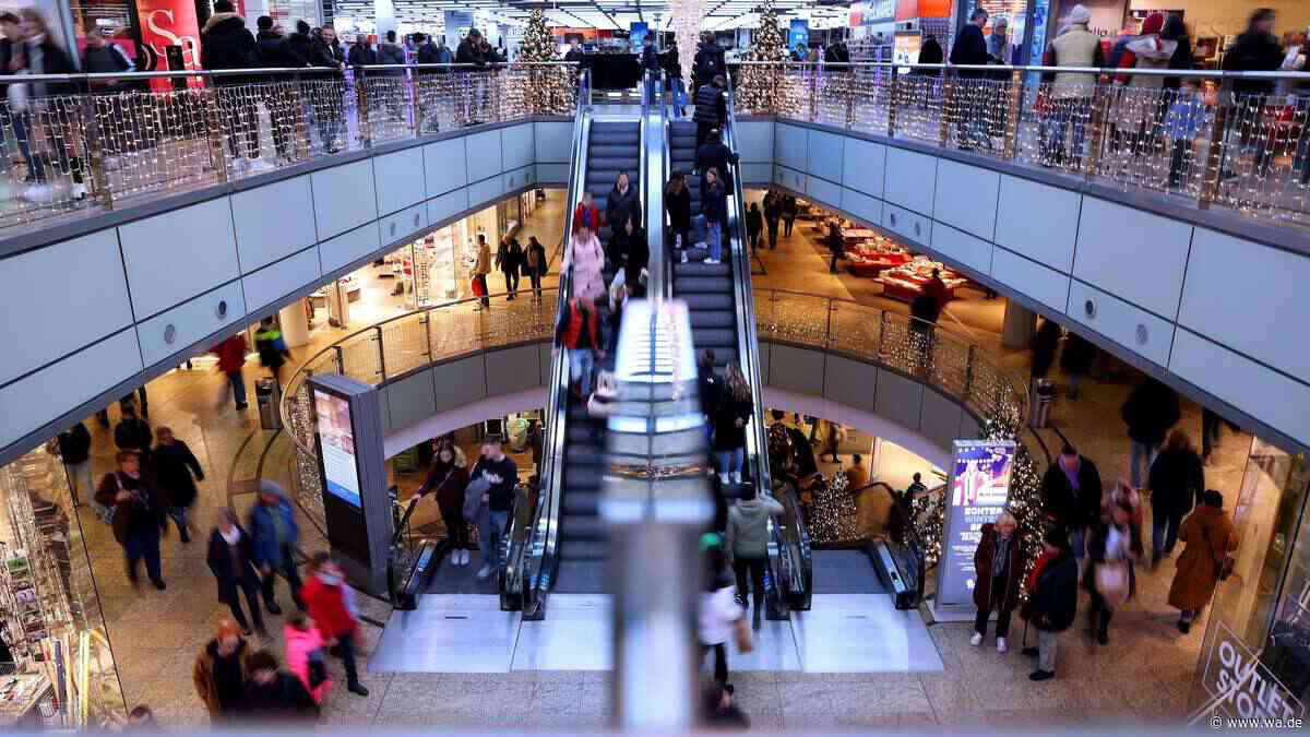 Arbeiten im Allee-Center: Fahrtreppen werden saniert