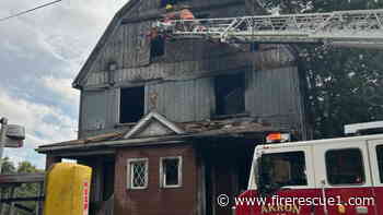 2 rescued, 8 injured in Ohio apartment fire