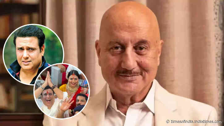 Anupam Kher urges Govinda not to let personal life overshadow career