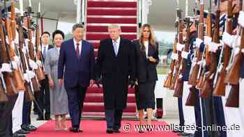 There Xi comes: Roter Teppich, kleine Schritte: Trump und China kaufen sich Zeit