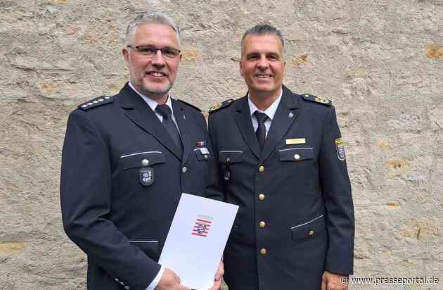 POL-DA: Heppenheim: Polizeihauptkommissar André Förster ist neuer Leiter der Polizeistation Heppenheim