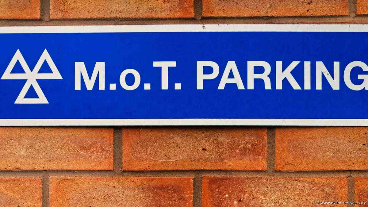 Cut cost of MOT with 'five-minute' check to do the night before test