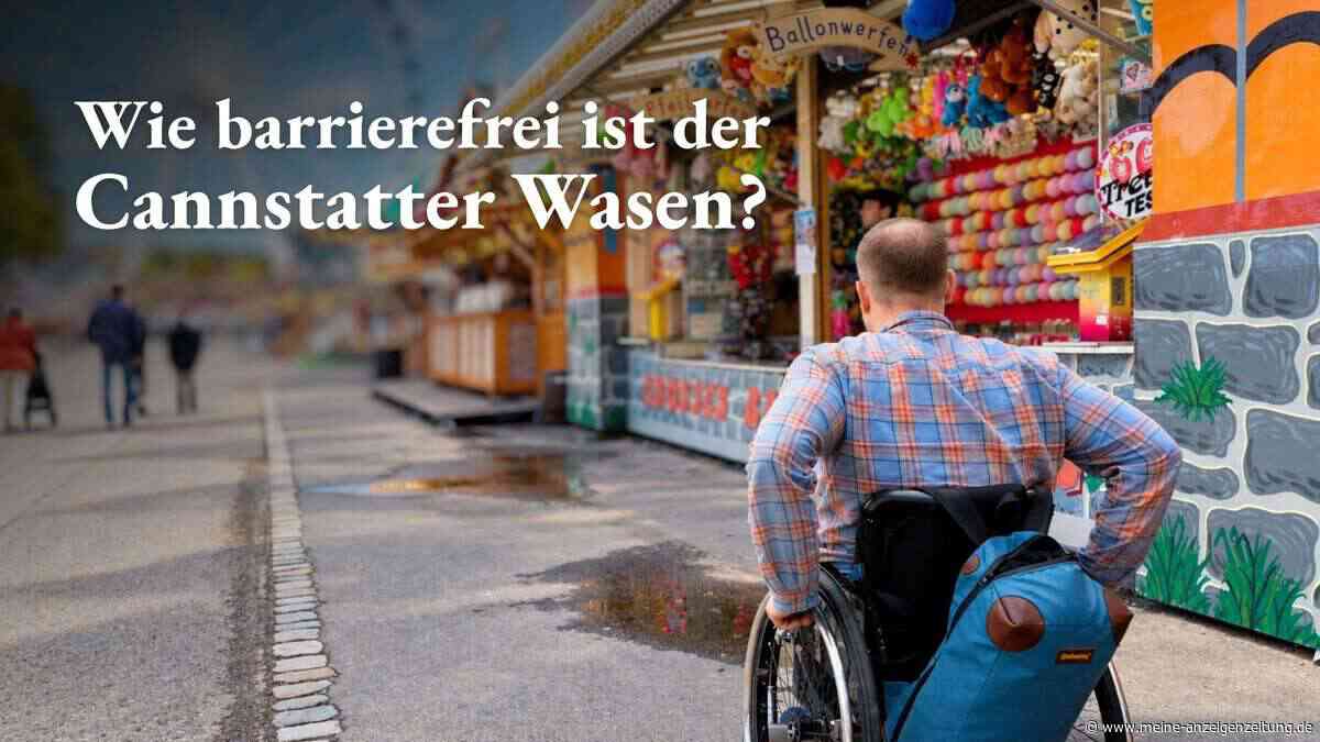 Check auf dem Wasen: Ist das Volksfest barrierfrei?
