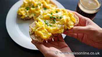 Scrambled eggs will be tastier if 2 ingredients are added before cooking
