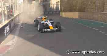 Arvid Lindblad becomes first Baku casualty with costly red flag