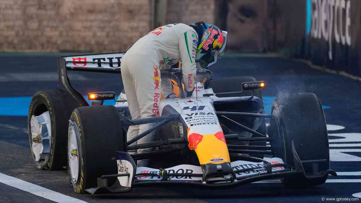Azerbaijan GP: Mercedes in race to fix Antonelli's car for second practice LIVE!